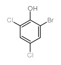 2,6-二氯-4-溴苯酚分子式结构图