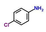 对氯苯胺化学式结构图