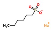 己烷磺酸钠分子式结构图