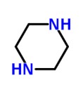 哌嗪化学式结构图