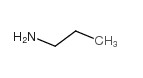 正丙胺化学式结构图