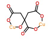 柠檬酸铜化学式结构图