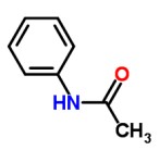 乙酰苯胺化学式结构图