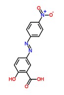 茜素黄R分子式结构图