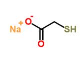 硫代乙醇酸钠分子结构图