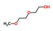 二乙二醇单甲醚分子结构图