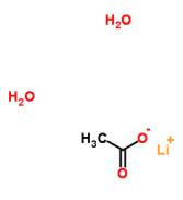 乙酸锂化学式结构图
