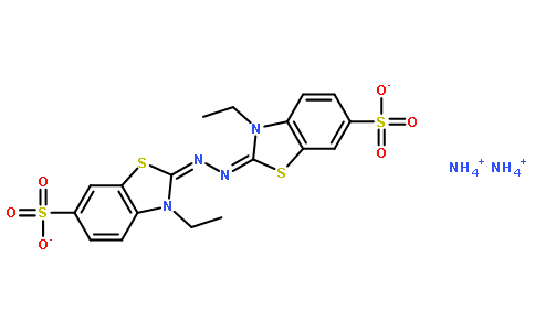 2,2''-联氨-双(3-乙基苯并噻唑啉-6-磺酸)二胺盐