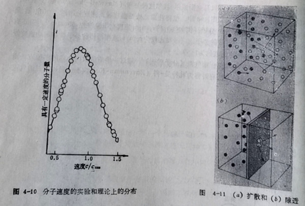 扩散和（b）隙透