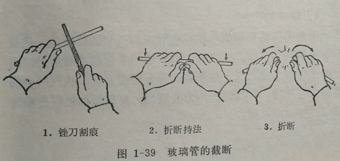 玻璃管的截断1-39图