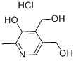 盐酸吡哆醇分子式结构图