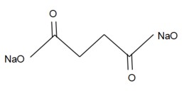 丁二酸钠分子式结构图