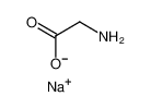 甘氨酸钠分式子结构图