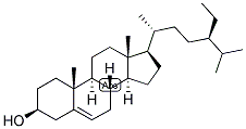 β-谷甾醇分子式结构图
