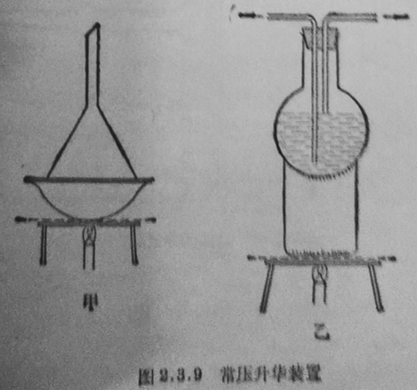 常压升华装置