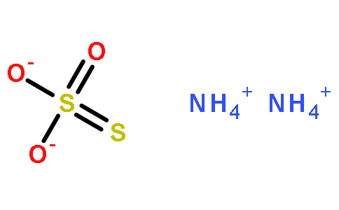 硫代硫酸铵化学式结构图