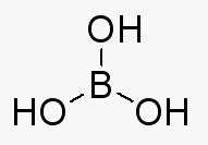 硼酸化学式