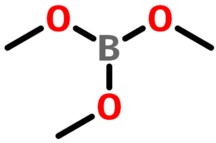 硼酸三甲酯分子式结构图