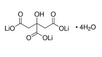 柠檬酸锂分子式结构图