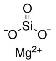 硅酸镁化学式结构图