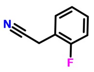 2-氟苯基乙腈分子式结构图