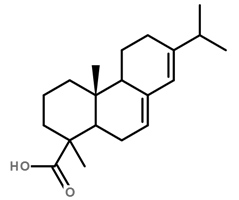 松香树脂结化学式结构图